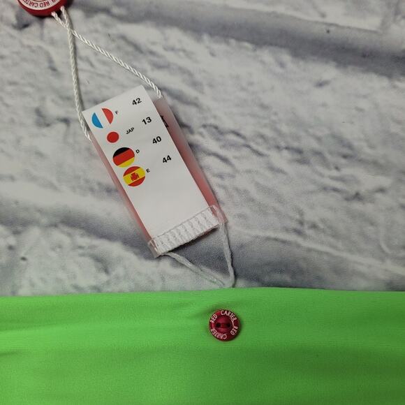 NWT Red Carter Chain Side Bikini Bottom size Large - Picture 9 of 16